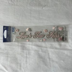 NWT Disney EK Success Love's True Kiss Dimensional Sticker Set
